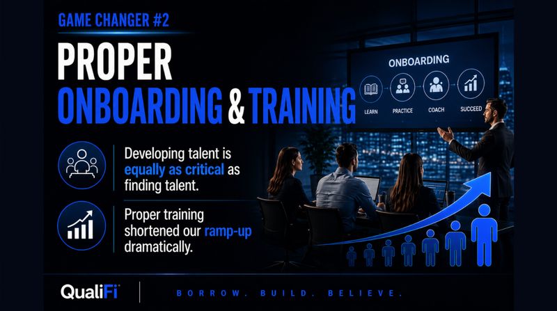 Game changer #2: Proper onboarding and training