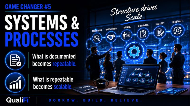 Game changer #5: Systems and processes