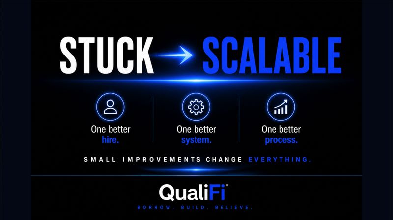 Stuck to Scalable: one better hire, one better system, one better process
